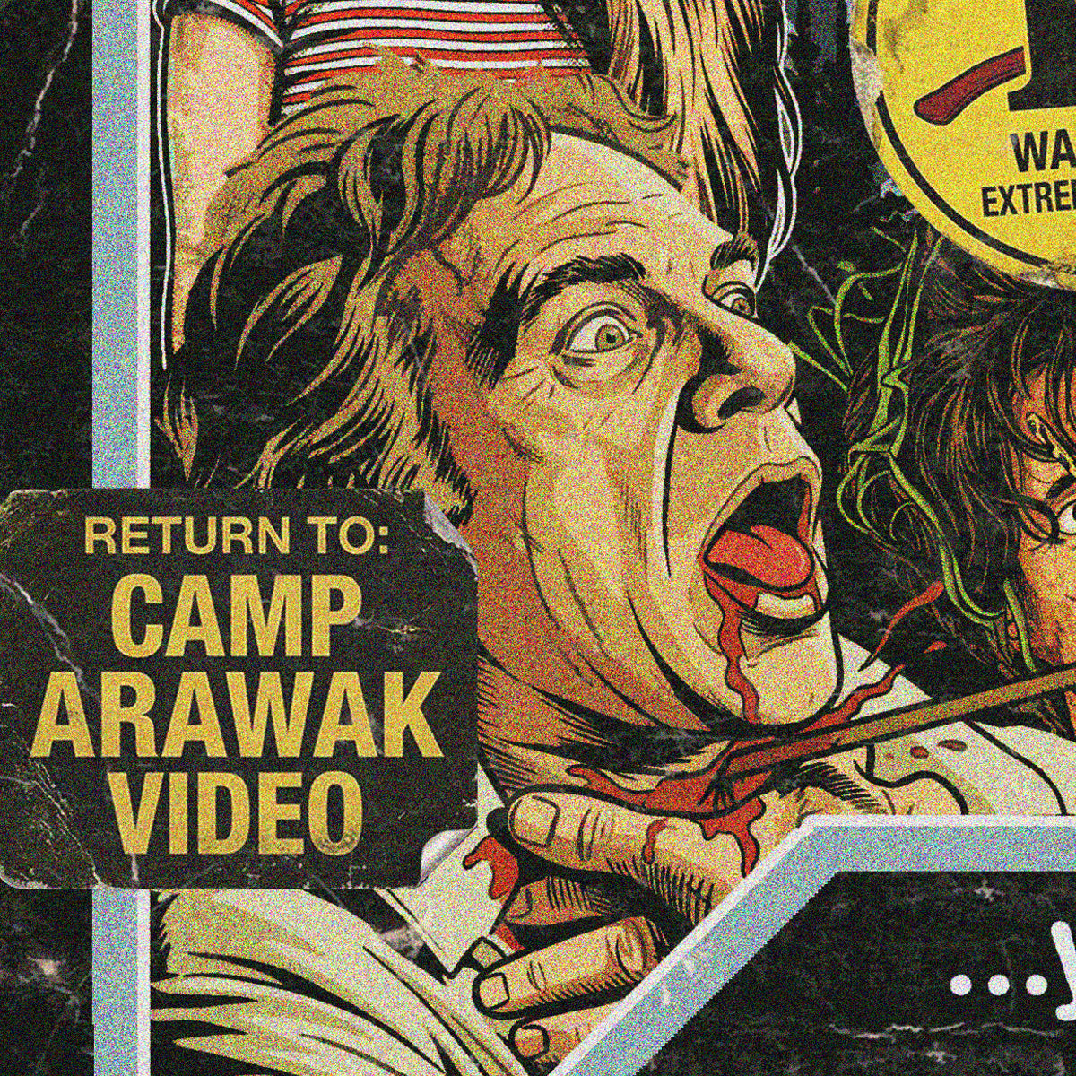 SLEEPAWAY CAMP (1983) - "CAMP ARAWAK" VHS TRIBUTE ART PRINT