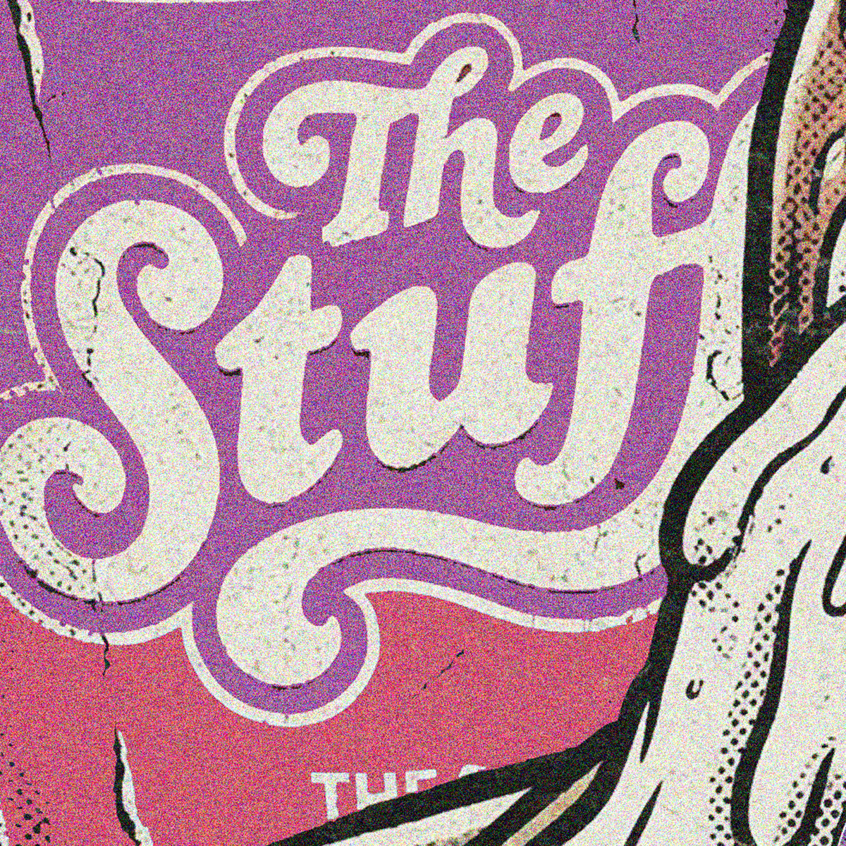 The Stuff (1985) "Eat It" - VHS Tribute Art Print