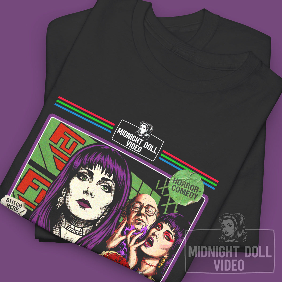 Frankenhooker (1990) - "Wanna Date?" VHS Tribute T-Shirt