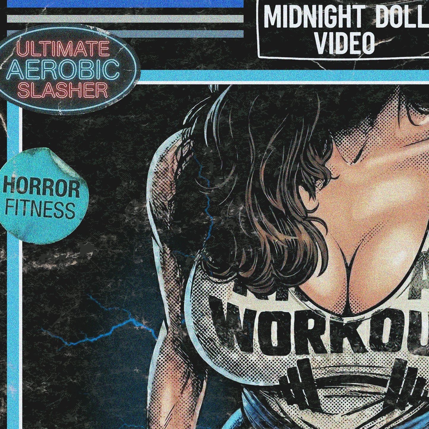 Killer Workout (1987) - "Aerobicide" VHS Tribute Art Print