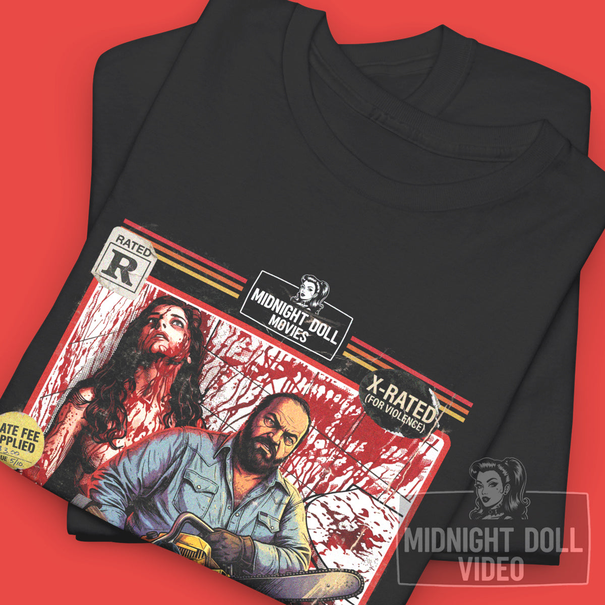Pieces (1982) - "Mil Pedazos" VHS Tribute T-Shirt