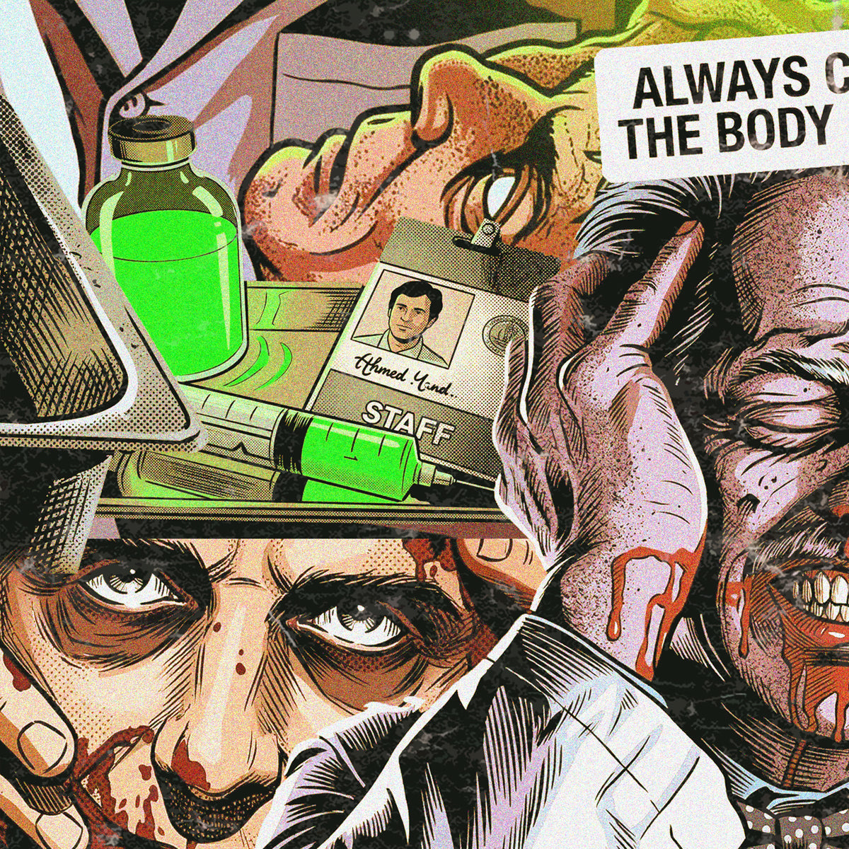 Re-Animator (1985) - "Herbert West's Reagent" VHS Tribute Art Print