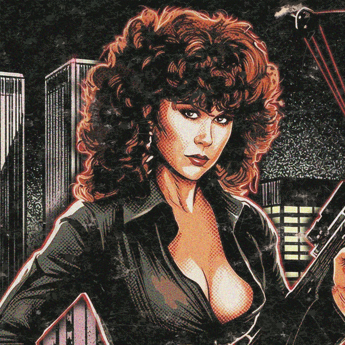 Savage Streets (1984) - "Brenda's Revenge" VHS Tribute Art Print