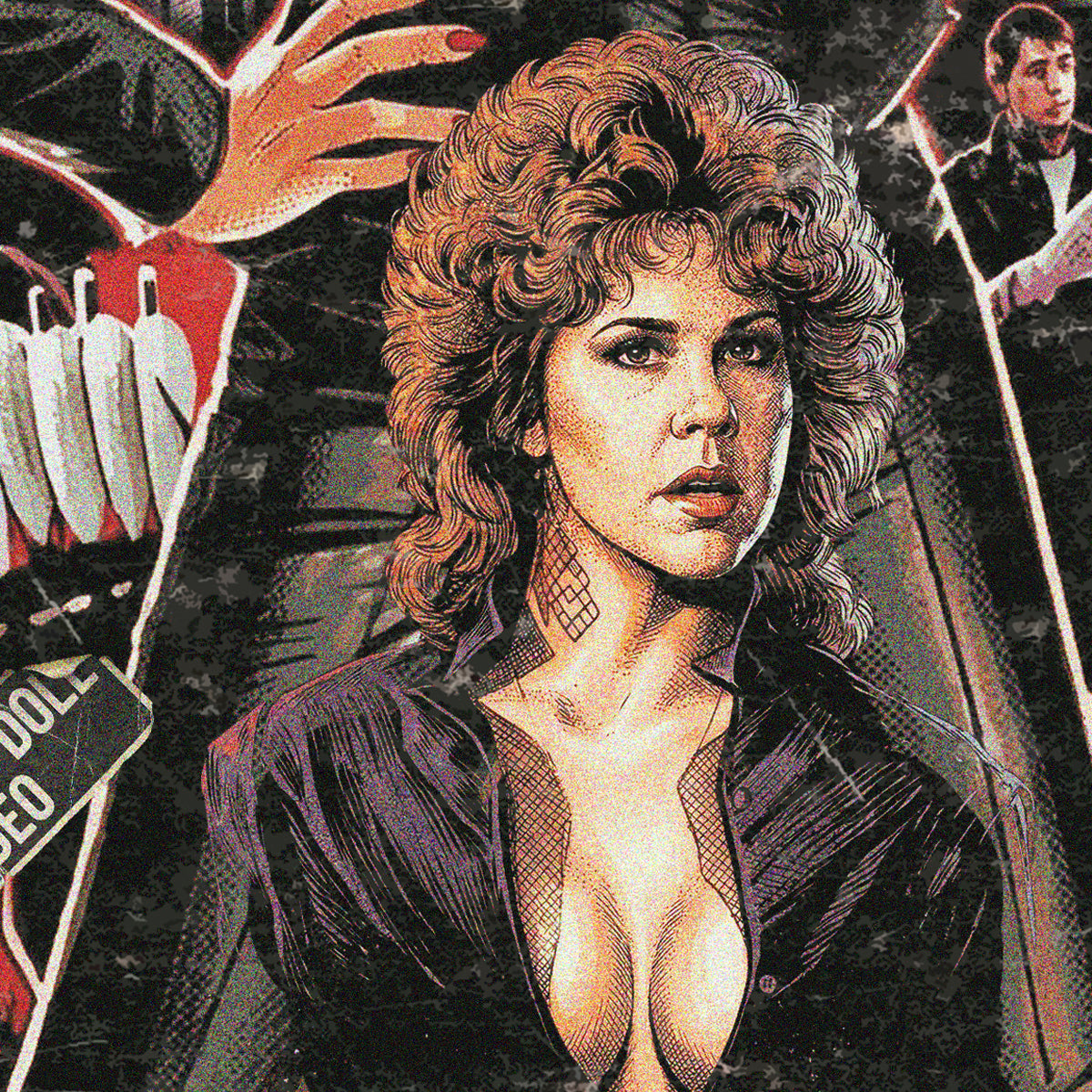 Savage Streets (1984) - "Brenda's Revenge" VHS Tribute Art Print