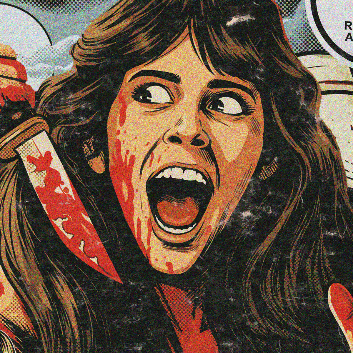 SLEEPAWAY CAMP (1983) - "CAMP ARAWAK" VHS TRIBUTE ART PRINT