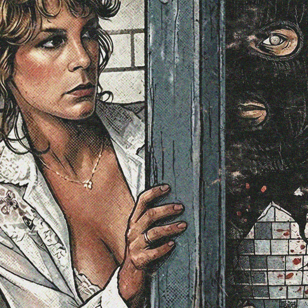 Prom Night (1980) - ''Jamie Lee Curtis'' VHS Tribute Art Print