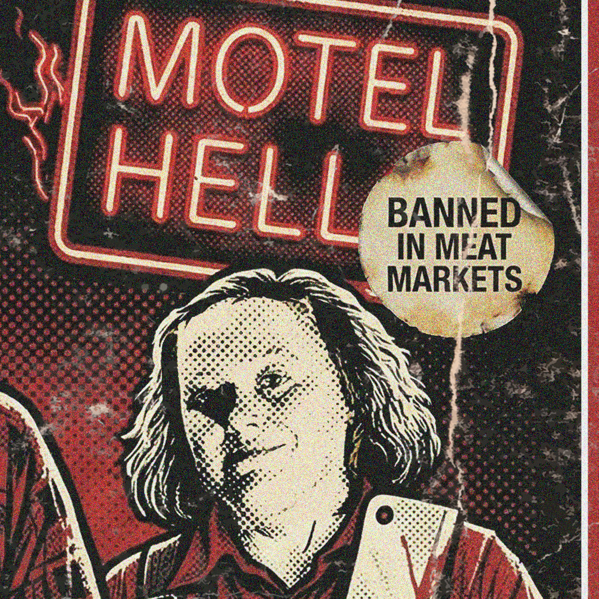 Motel Hell (1980) ''Farmer Vincent's''- VHS Tribute Art Print