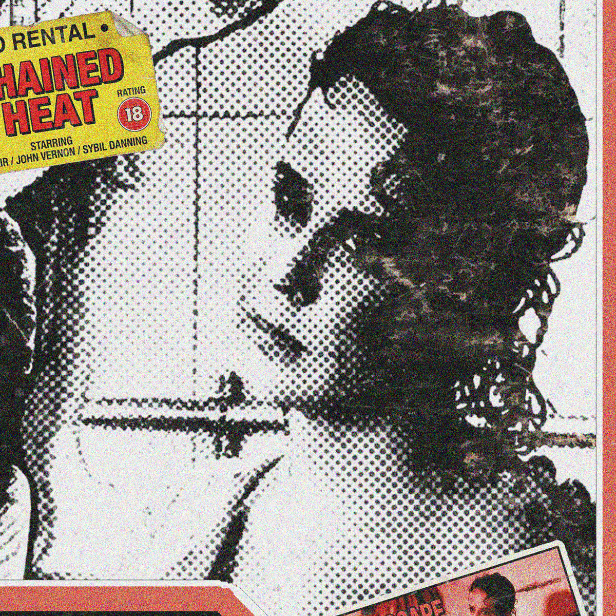 CHAINED HEAT (1983) - "THE HOTTEST HELL HOLE" VHS TRIBUTE ART PRINT