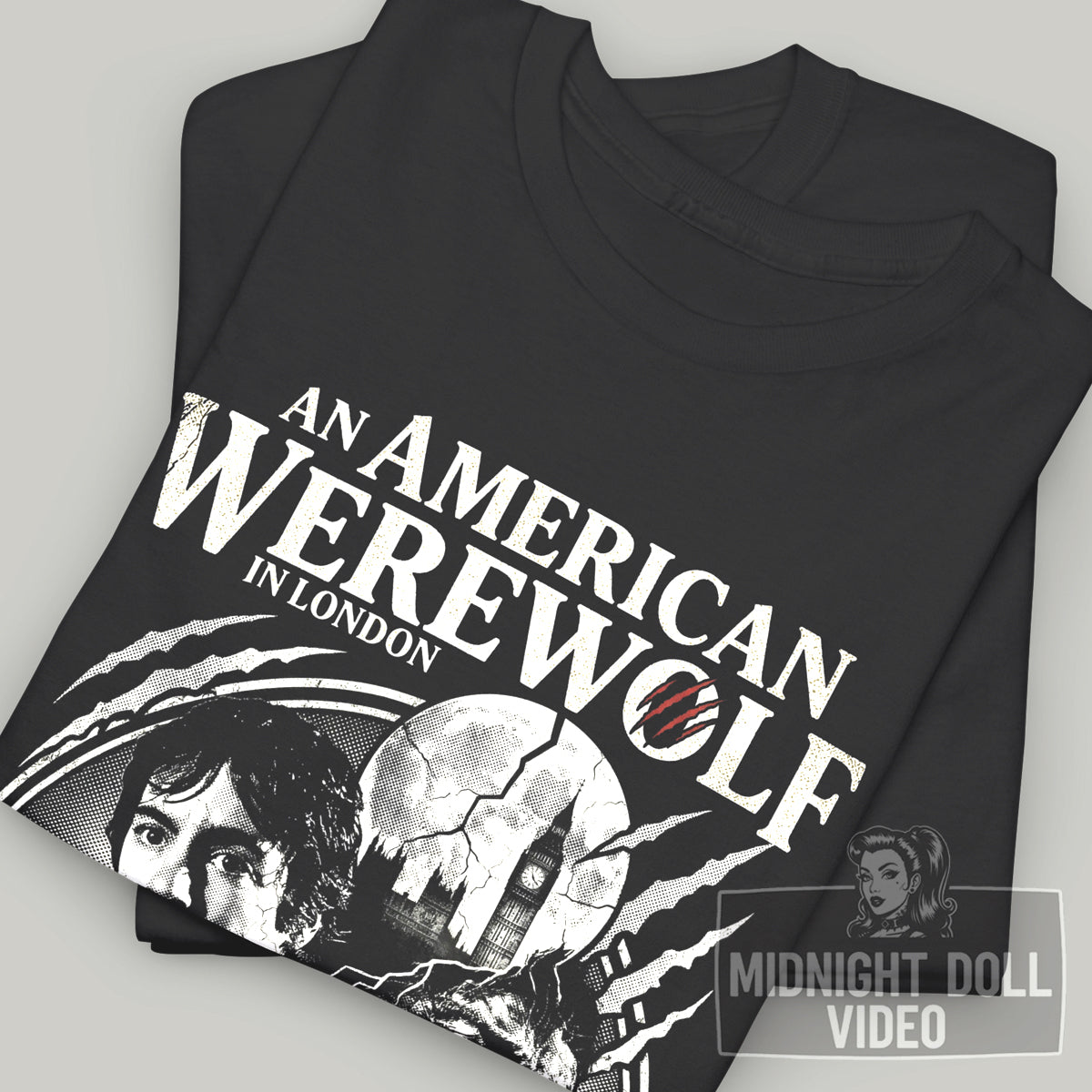 An American Werewolf in London (1981) - "Beware the Moon" Vintage T-Shirt