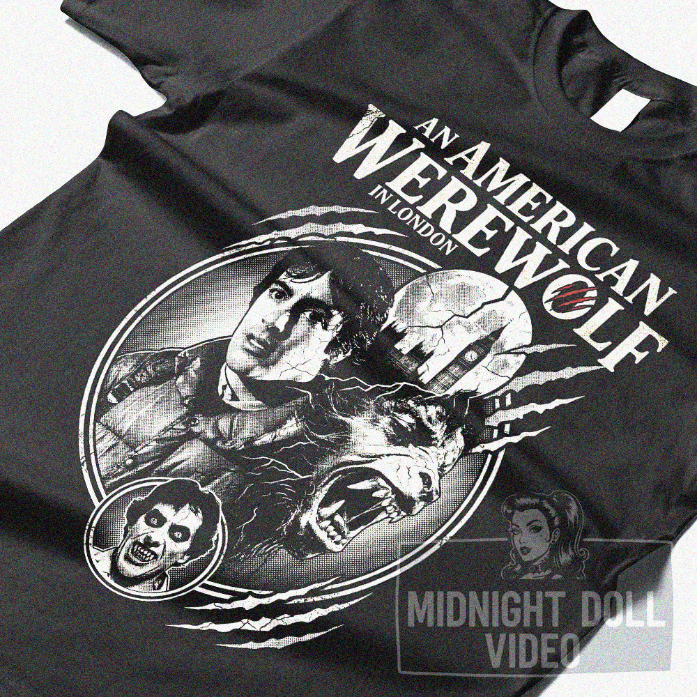 An American Werewolf in London (1981) - "Beware the Moon" Vintage T-Shirt