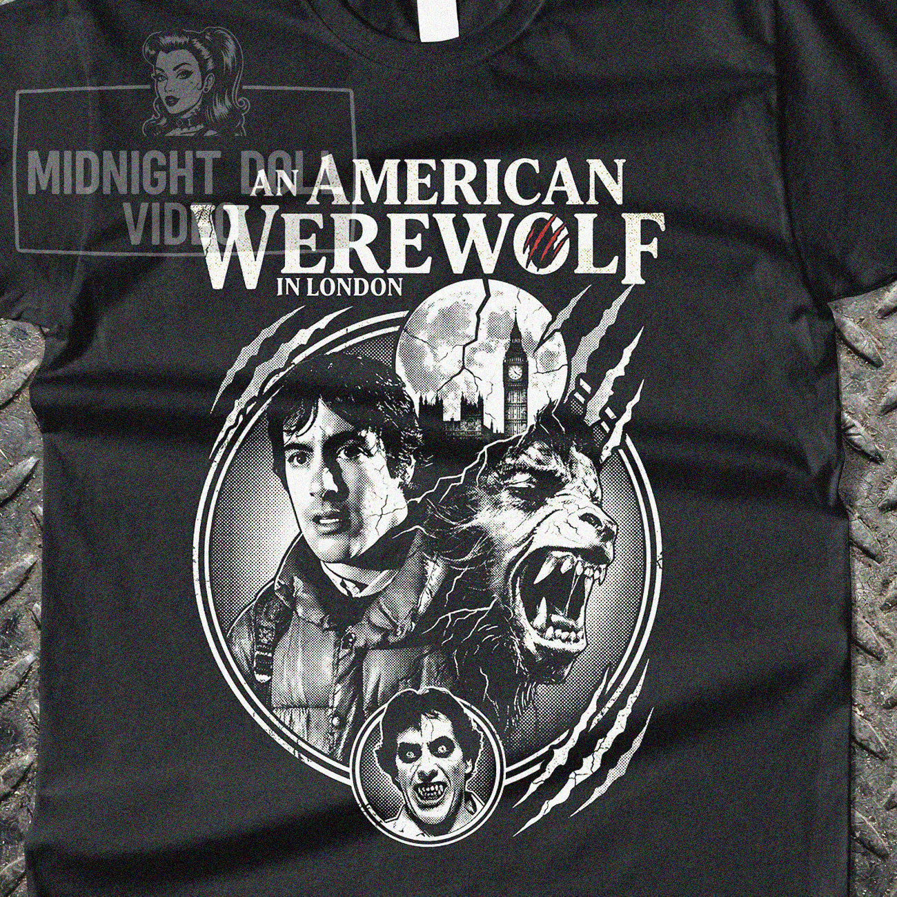 An American Werewolf in London (1981) - "Beware the Moon" Vintage T-Shirt