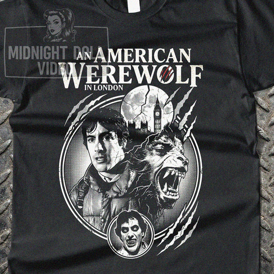 An American Werewolf in London (1981) - "Beware the Moon" Vintage T-Shirt