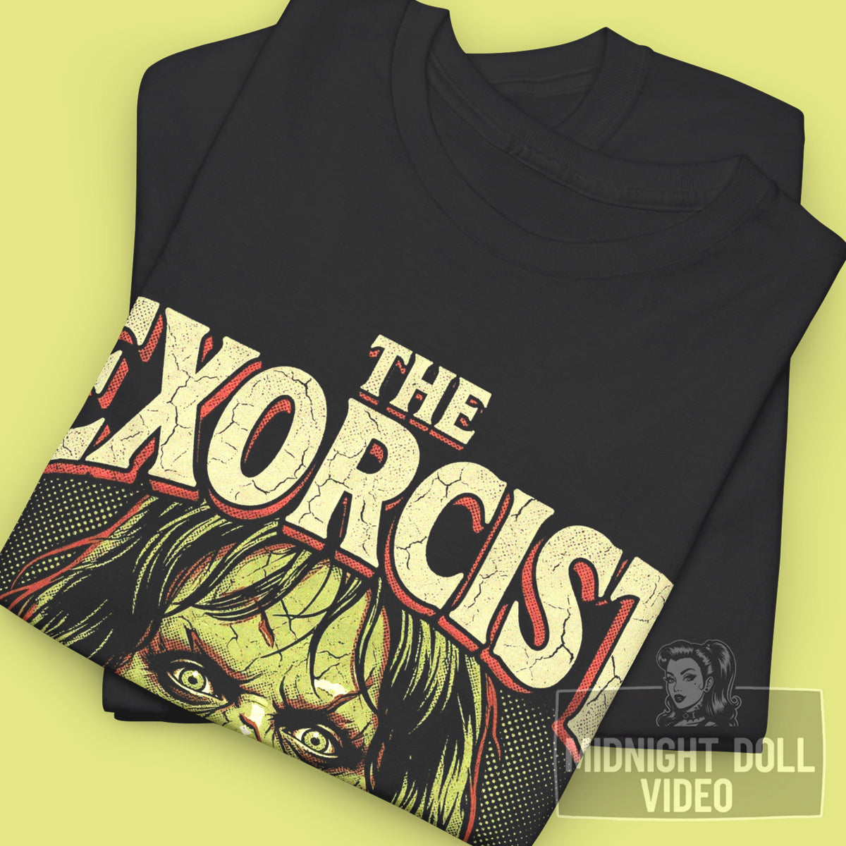 The Exorcist (1973) - "The Power of Christ Compels You" Vintage T-Shirt