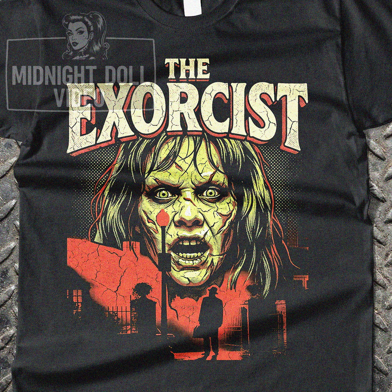 The Exorcist (1973) - "The Power of Christ Compels You" Vintage T-Shirt