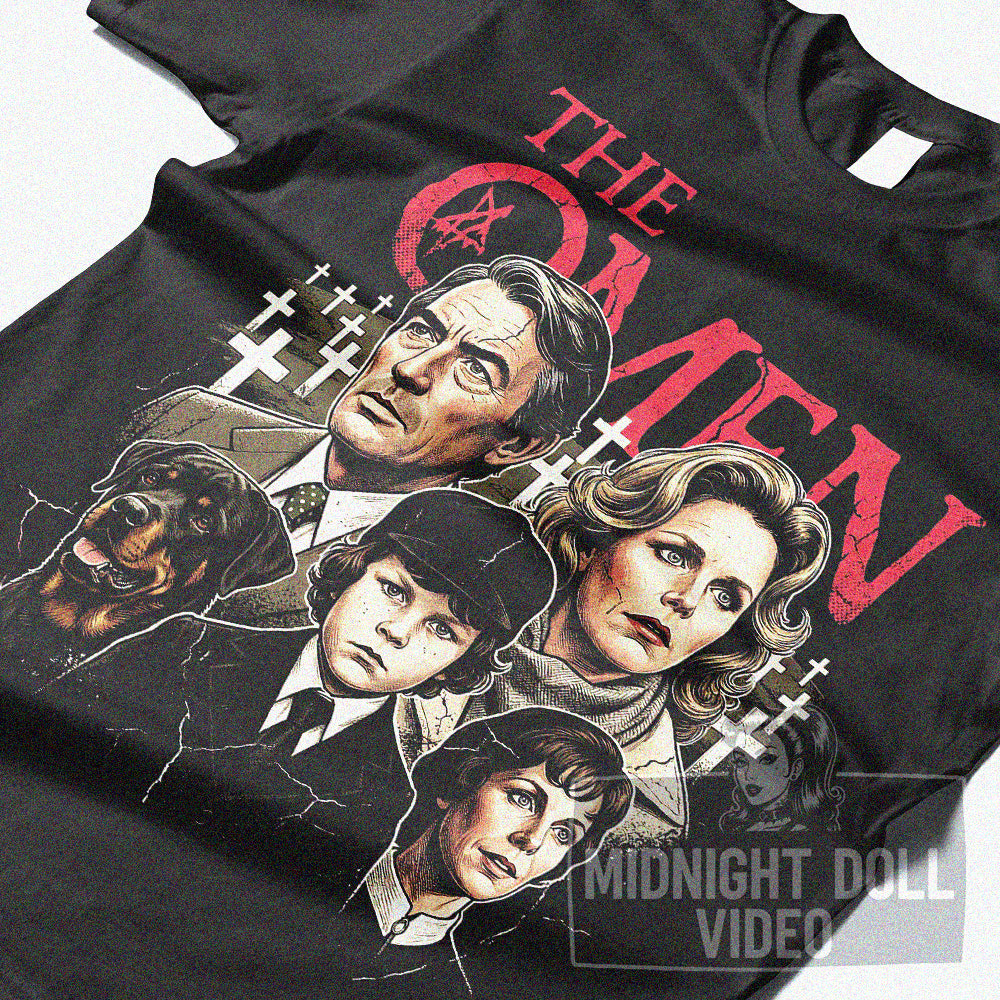 The Omen - Damien's Curse Vintage Graphic T-Shirt