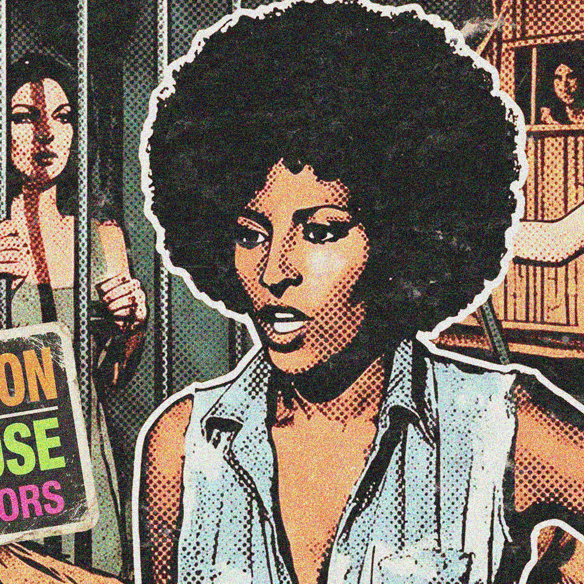 The Big Doll House (1971) - "Caged Desires" VHS Tribute Art Print