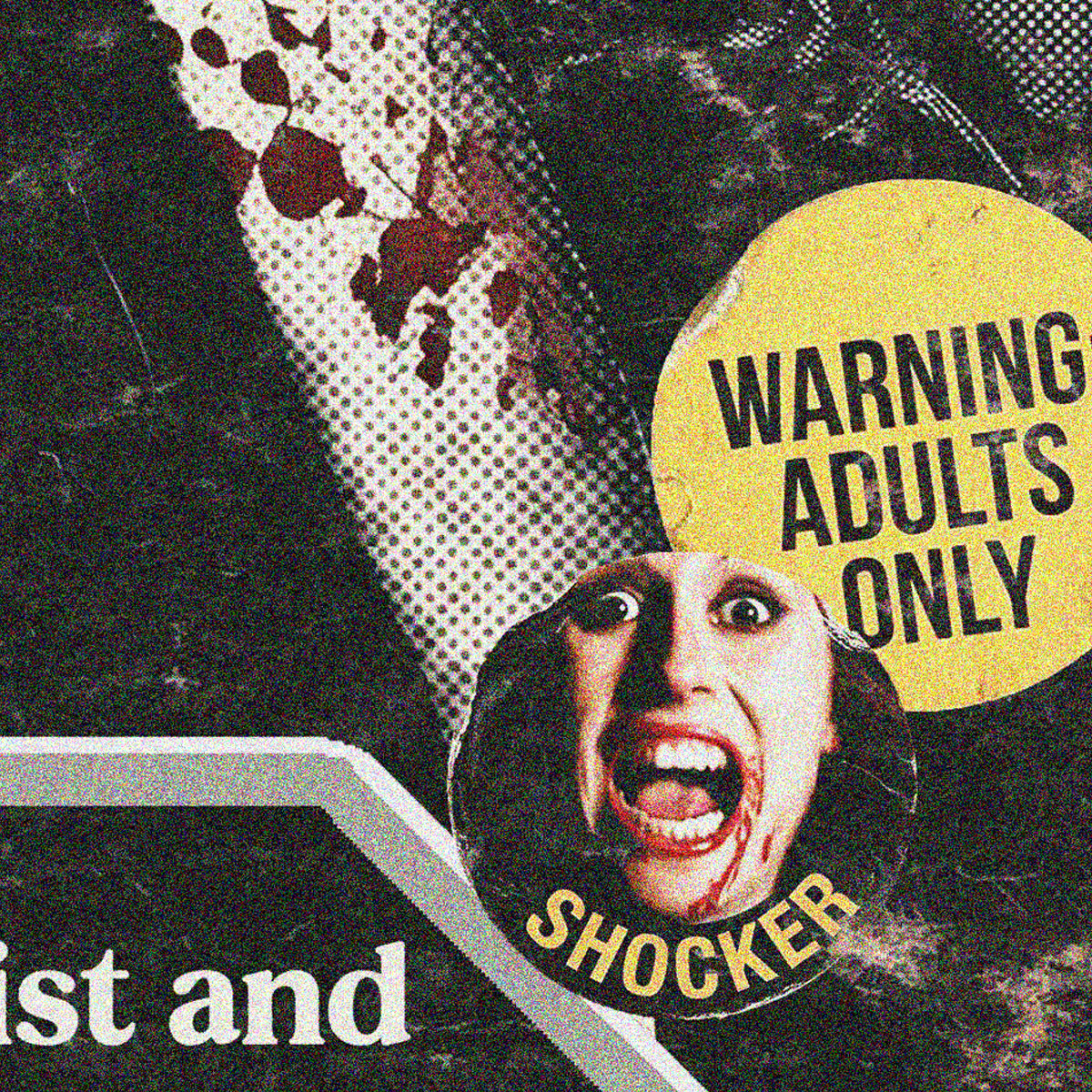 Vampyres (1974) - "Very, Very Red" VHS Tribute Art Print