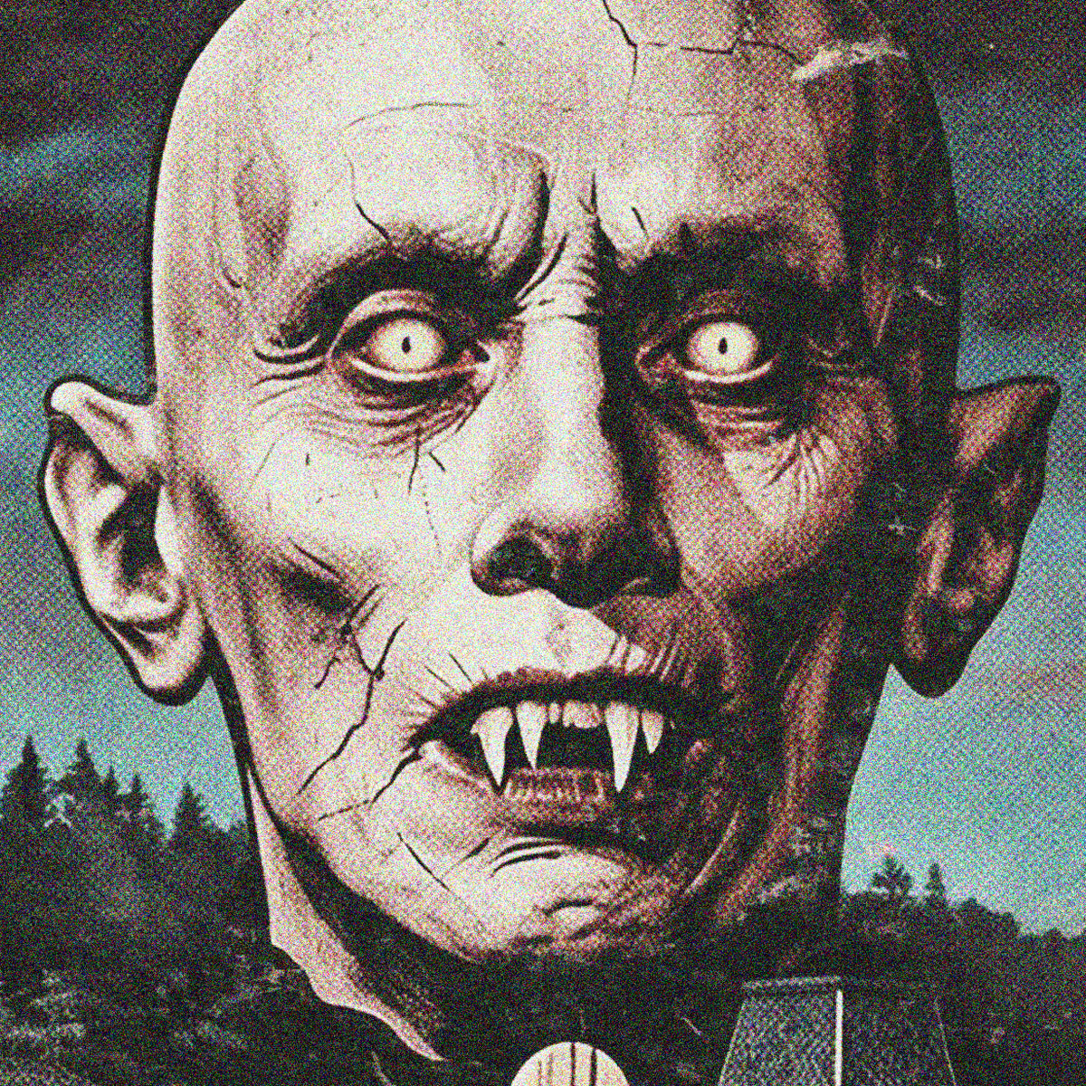 Salem's Lot (1979) - "The Ultimate in Terror" VHS Tribute Art Print