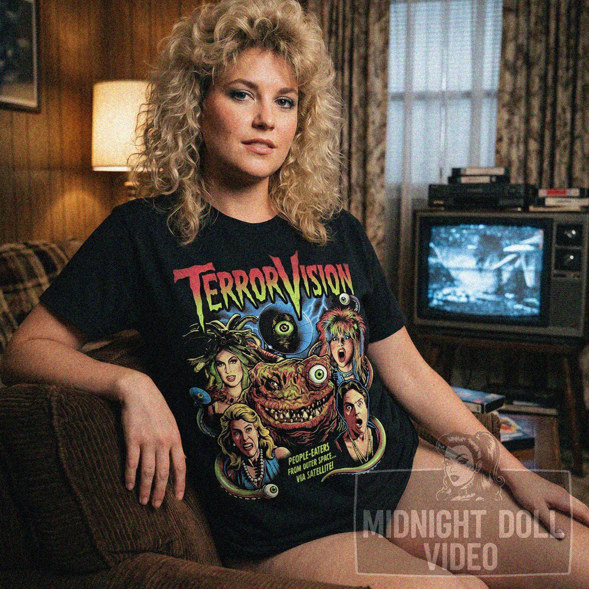 TerrorVision (1986) - "People-Eaters" Vintage T-Shirt