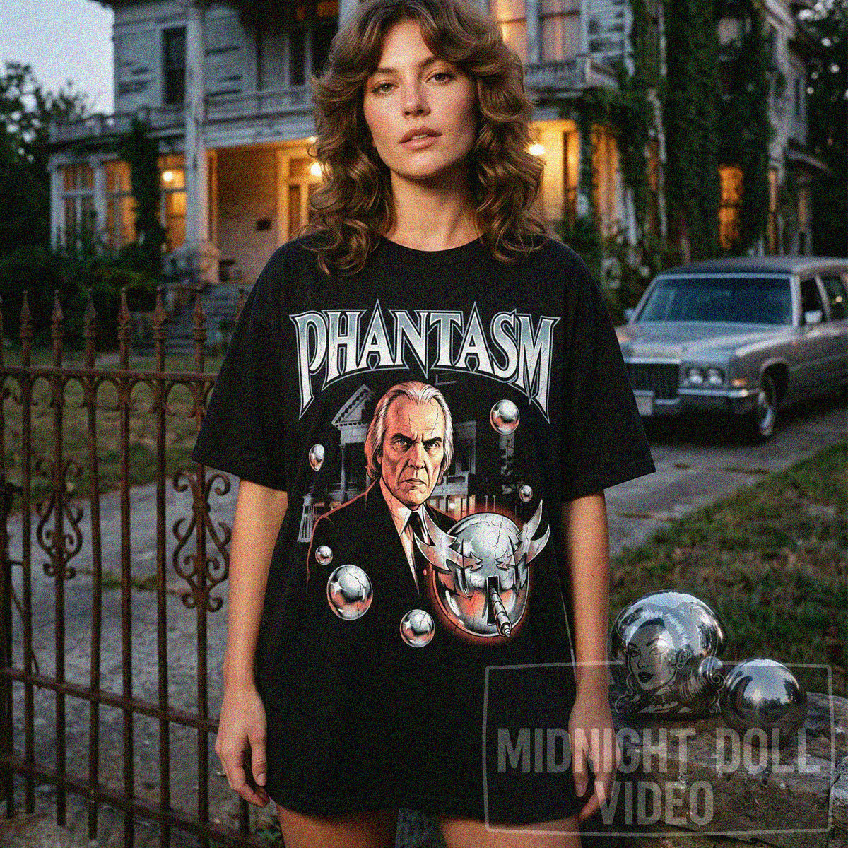 PHANTASM (1979) - "THE TALL MAN" VINTAGE HORROR SHIRT