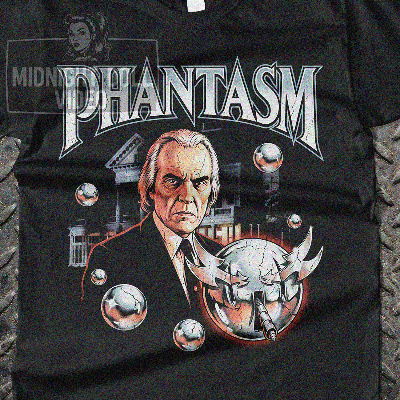 PHANTASM (1979) - "THE TALL MAN" VINTAGE HORROR SHIRT