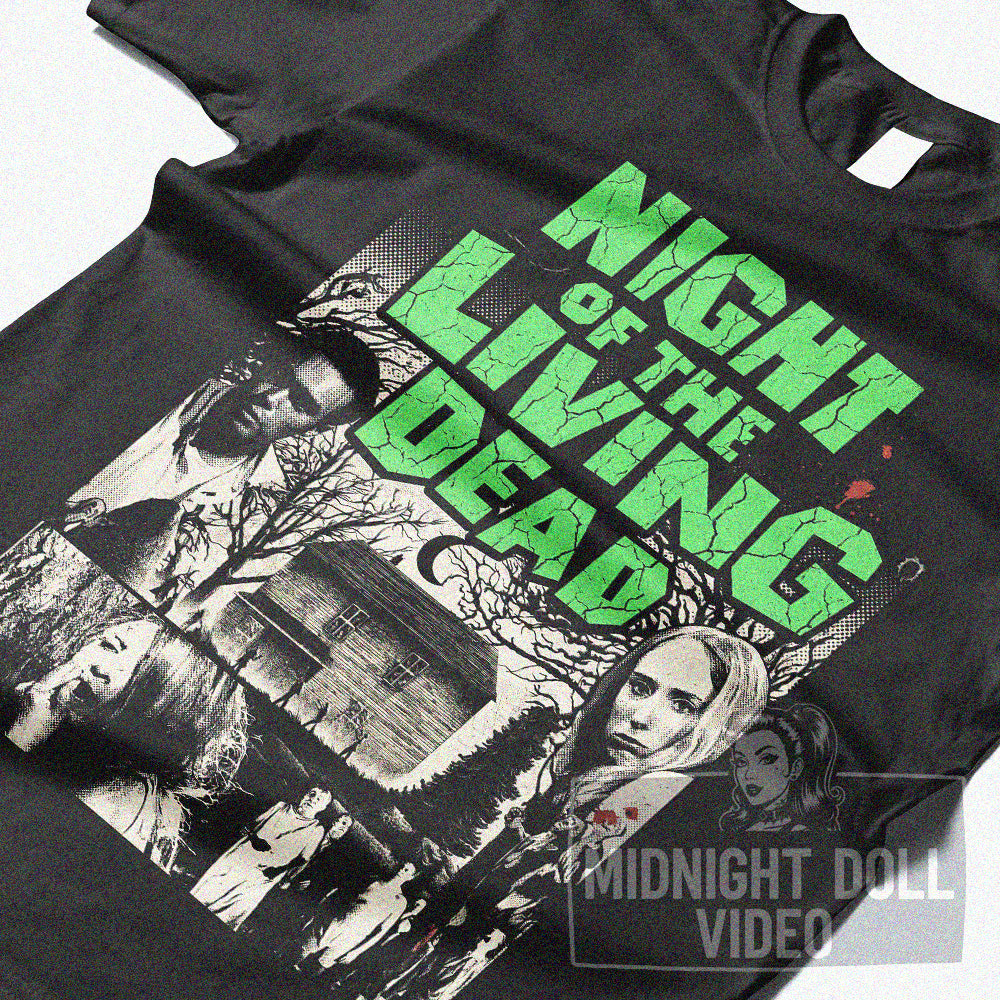 NIGHT OF THE LIVING DEAD (1968) - "THEY'RE COMING TO GET YOU" VINTAGE HORROR SHIRT