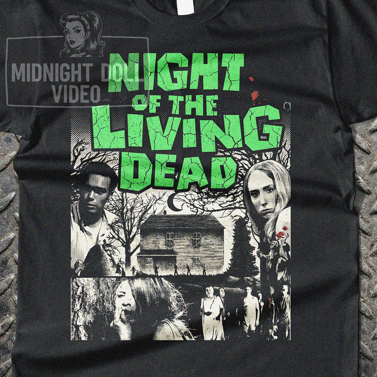 NIGHT OF THE LIVING DEAD (1968) - "THEY'RE COMING TO GET YOU" VINTAGE HORROR SHIRT
