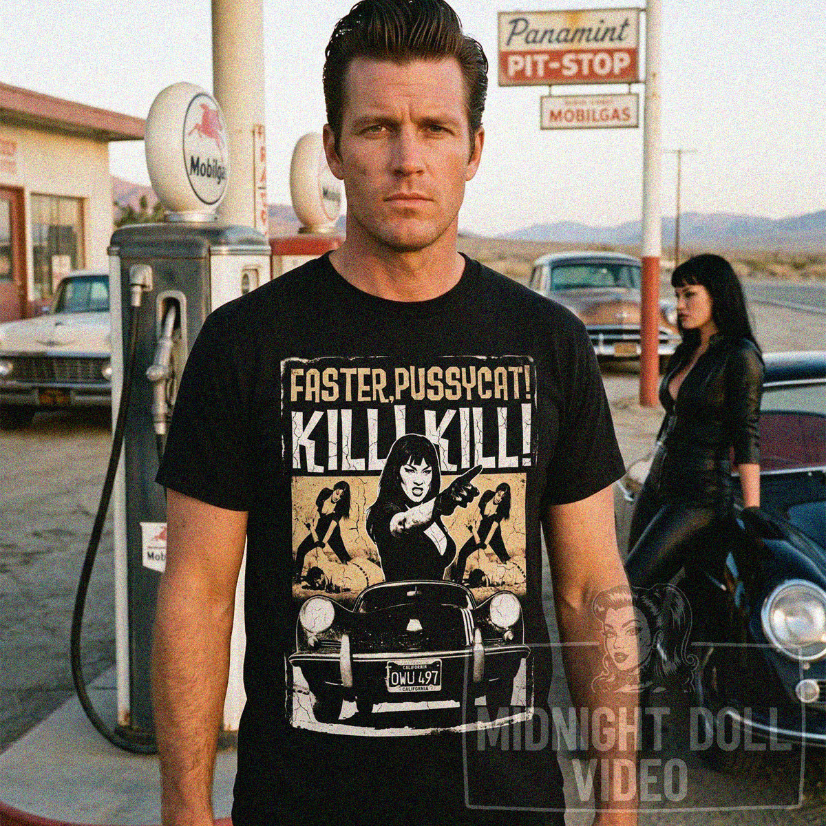 Faster, Pussycat! Kill! Kill! (1965) - "Varla's Revenge" T-Shirt