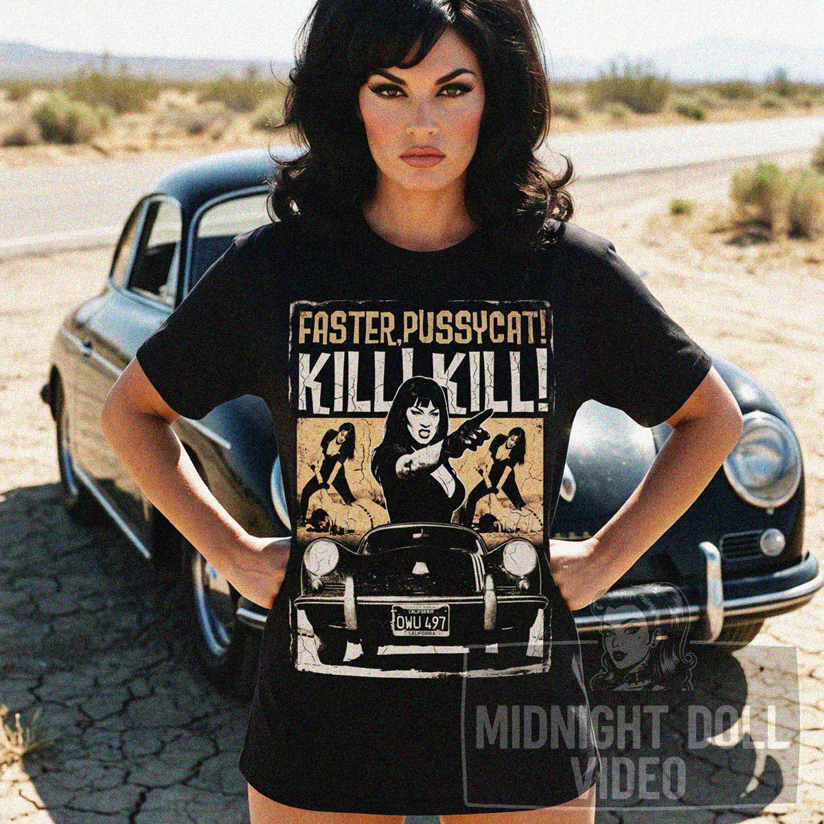 Faster, Pussycat! Kill! Kill! (1965) - "Varla's Revenge" T-Shirt