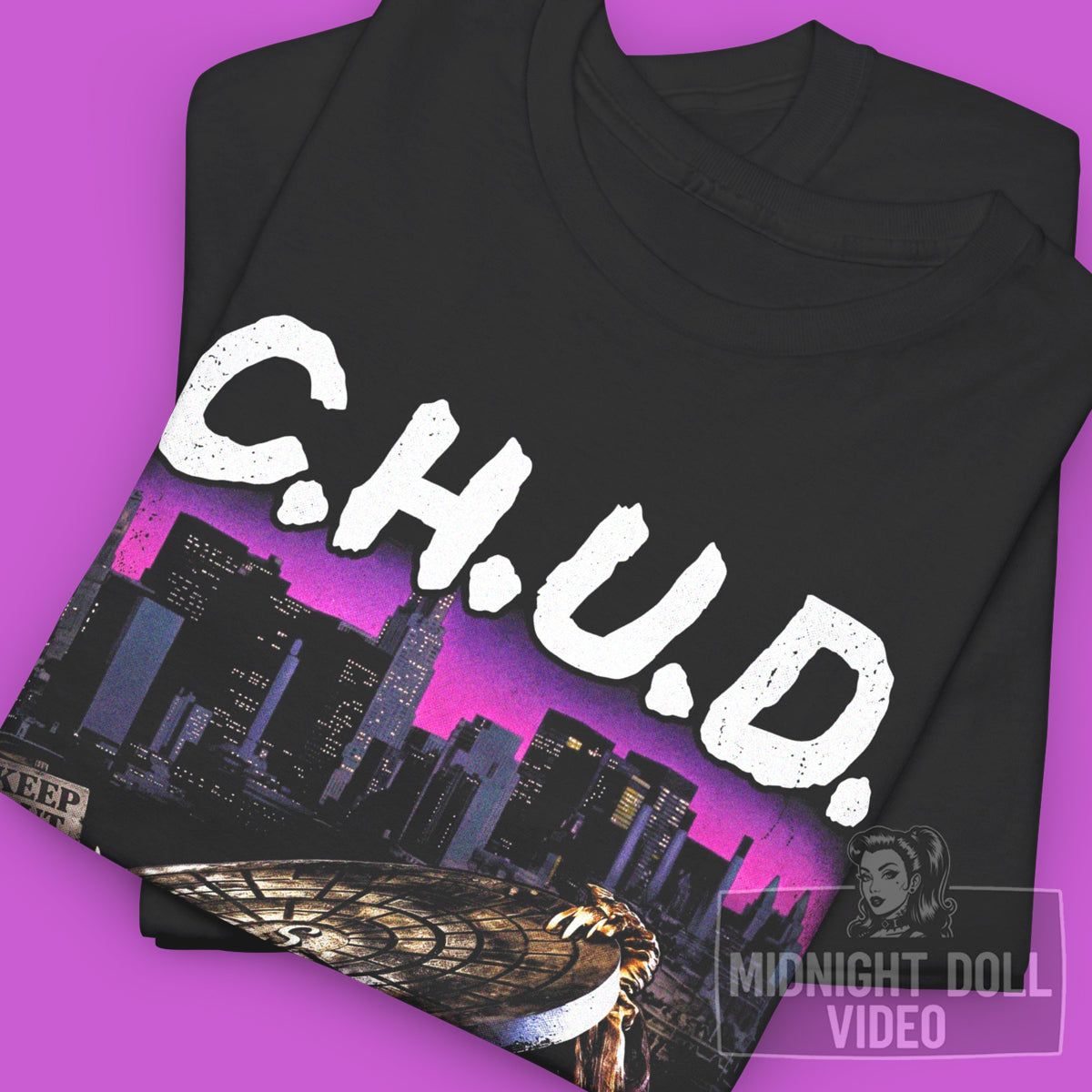 C.H.U.D. (1984) - "Underground Terror" Vintage Shirt