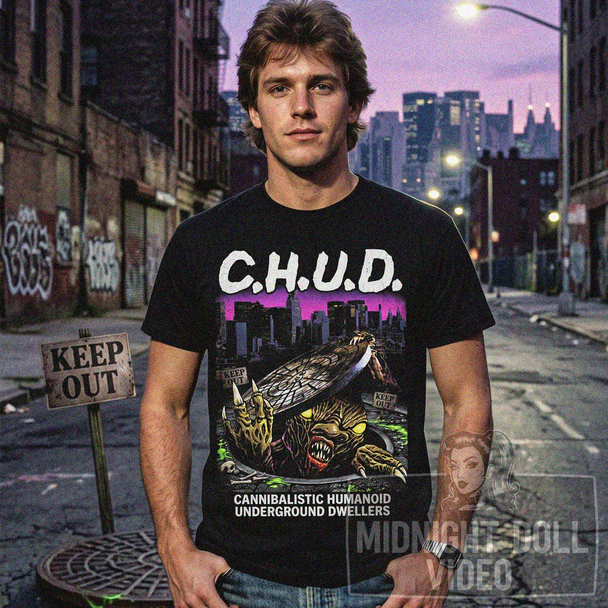 C.H.U.D. (1984) - "Underground Terror" Vintage Shirt