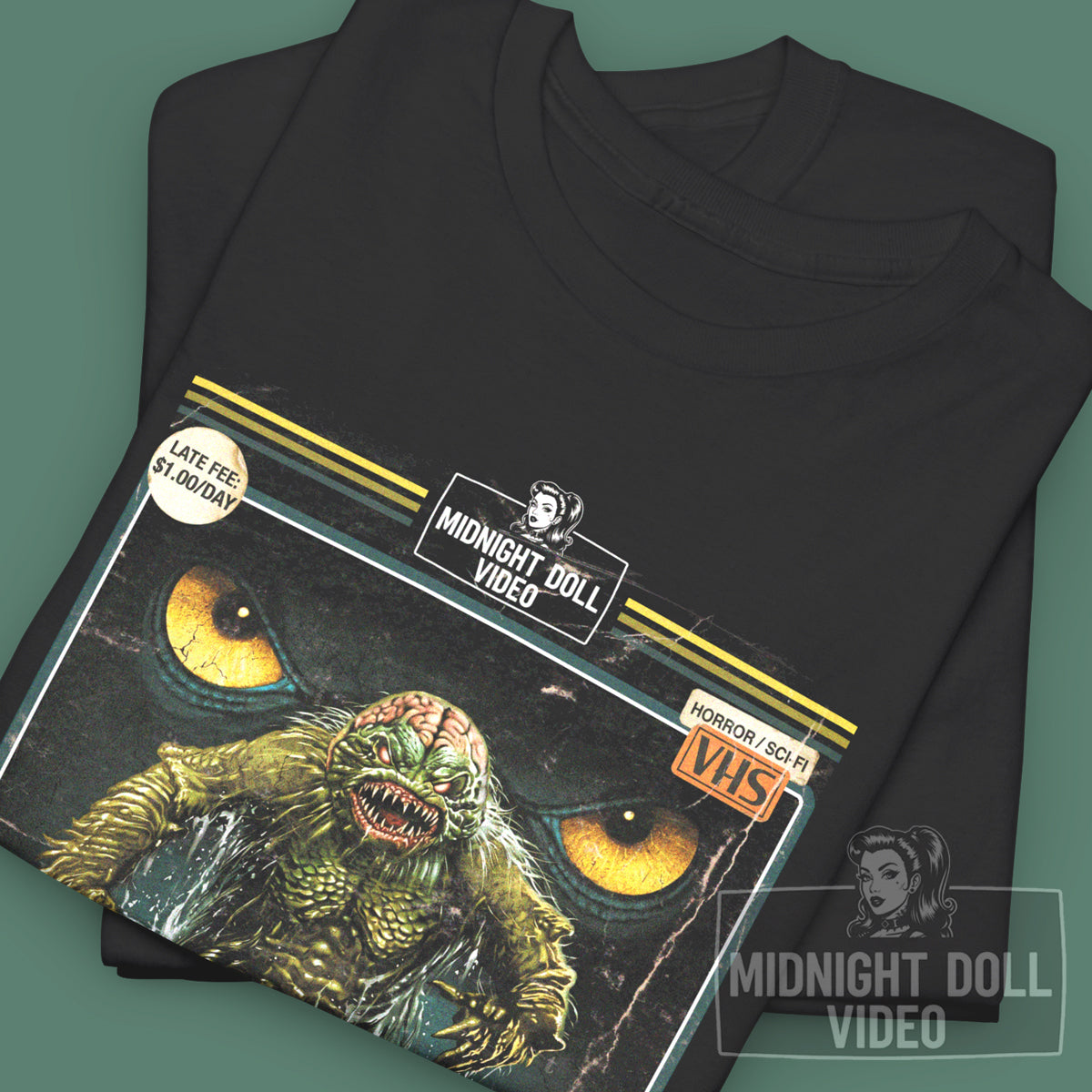 Humanoids From The Deep (1980) - "Beach Danger" VHS Tribute T-Shirt