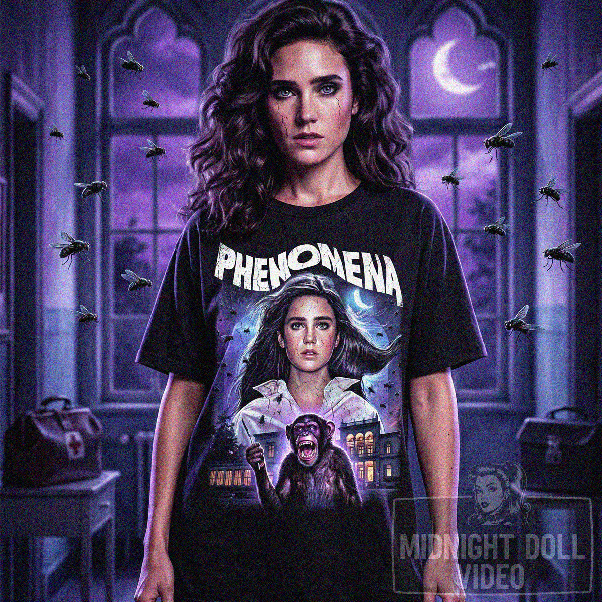 PHENOMENA (1985) - "Creepers" - Vintage T-Shirt