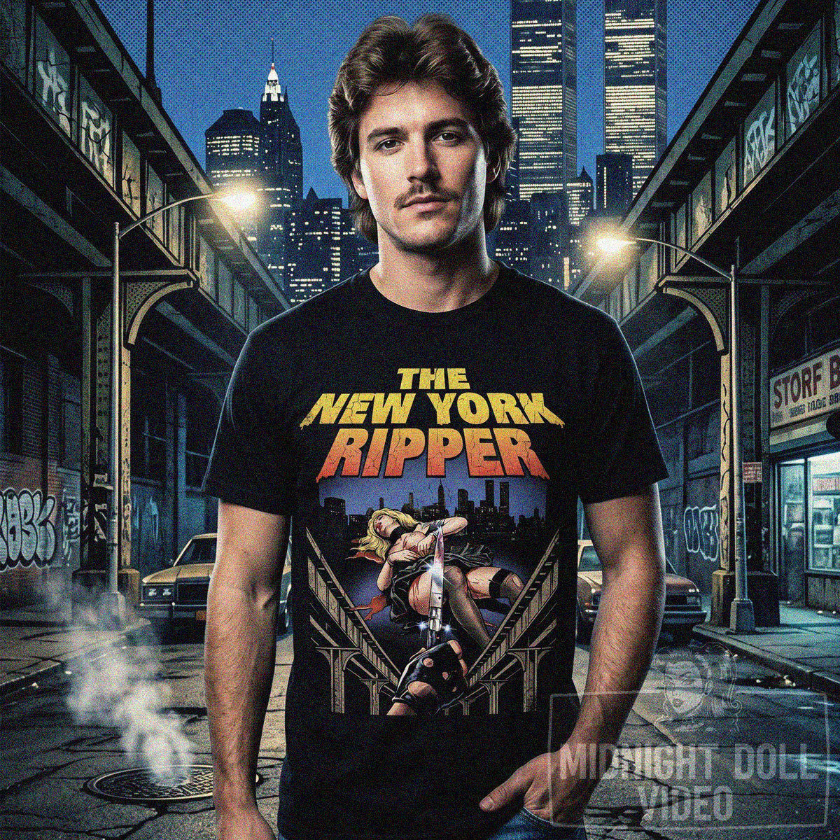 THE NEW YORK RIPPER (1982) - "Quack Quack" Vintage T-Shirt