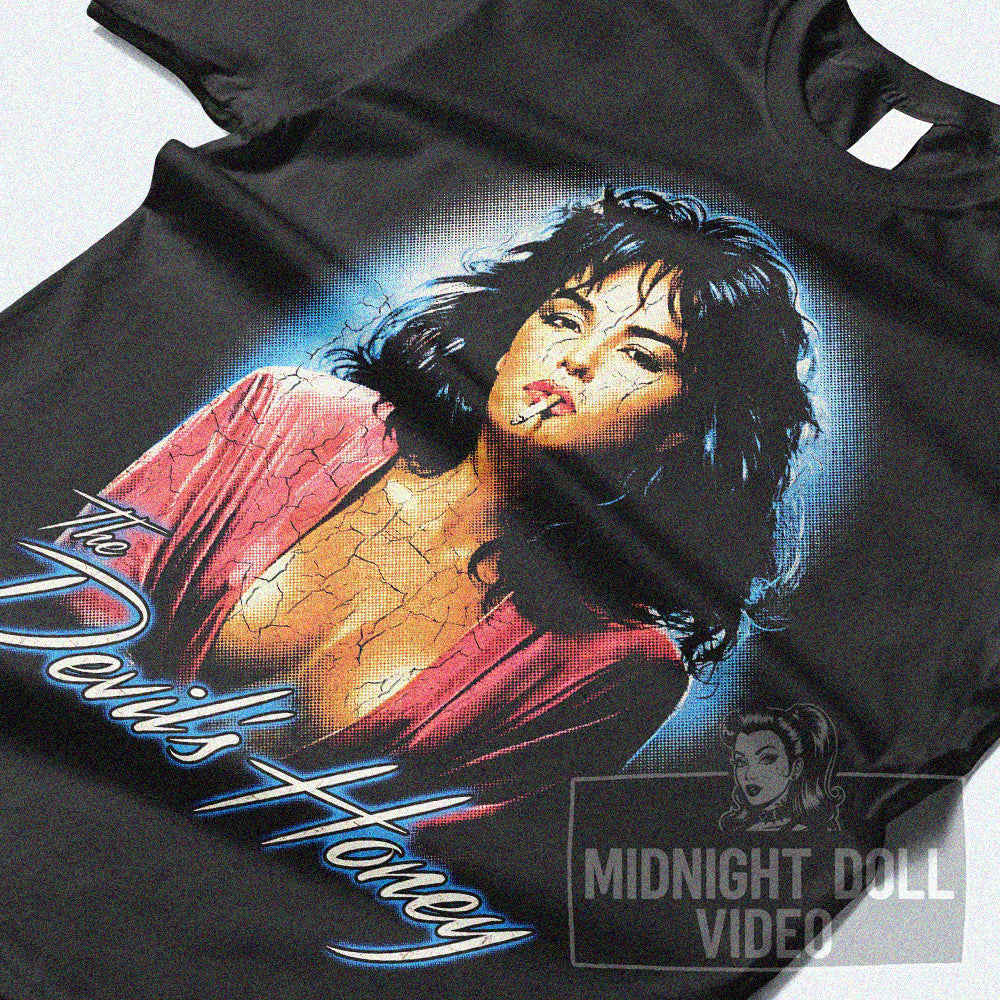 THE DEVIL'S HONEY (1986) - "Fulci's Erotic Thriller" - Vintage T-Shirt