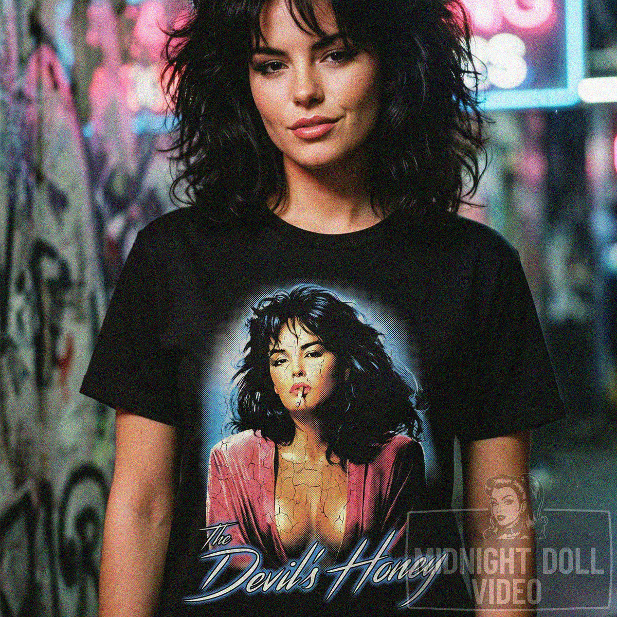 THE DEVIL'S HONEY (1986) - "Fulci's Erotic Thriller" - Vintage T-Shirt