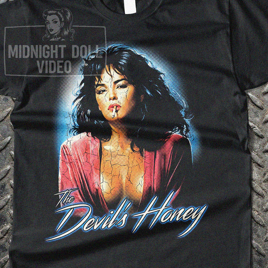 THE DEVIL'S HONEY (1986) - "Fulci's Erotic Thriller" - Vintage T-Shirt