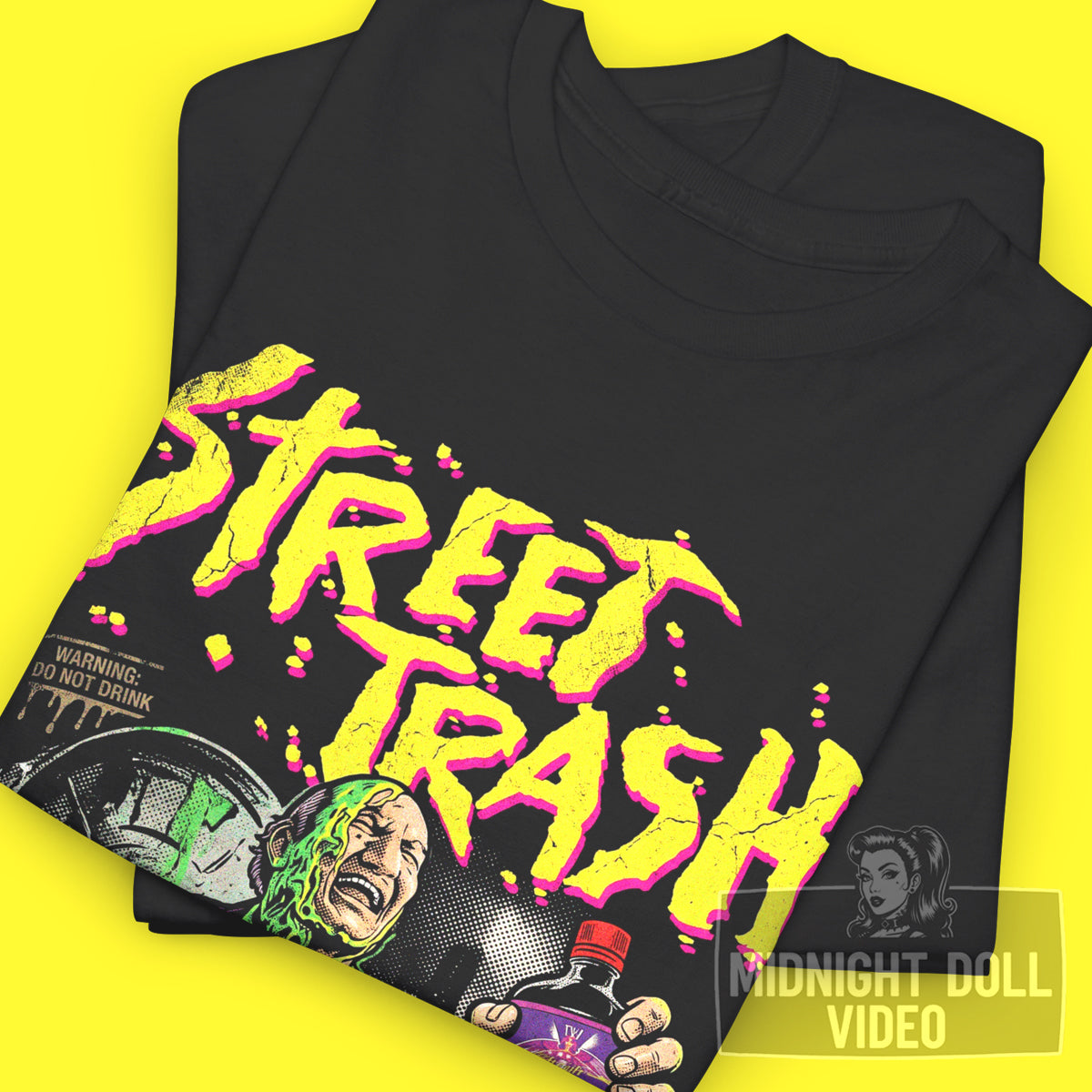 STREET TRASH (1987) - "Tenafly Viper" - Vintage T-Shirt