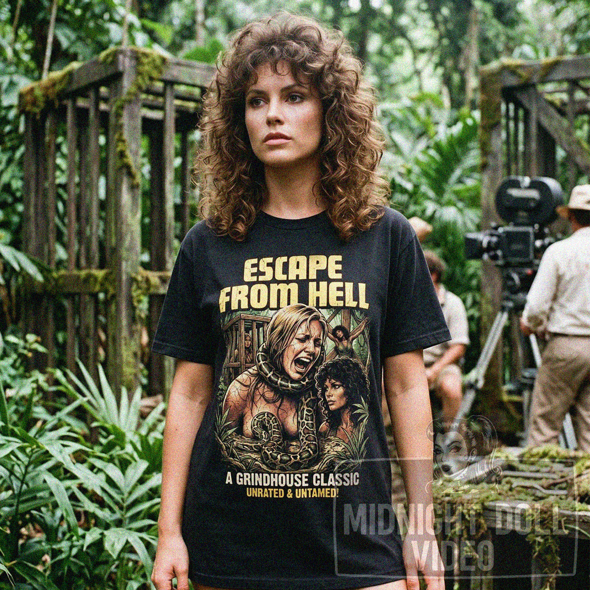 ESCAPE FROM HELL - "A GRINDHOUSE CLASSIC" VINTAGE T-SHIRT