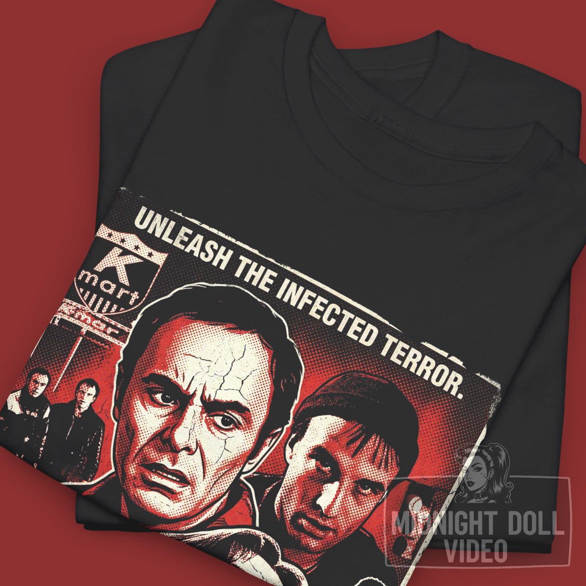 CANNIBAL APOCALYPSE (1980) - "UNLEASH THE INFECTED TERROR" VINTAGE T-SHIRT