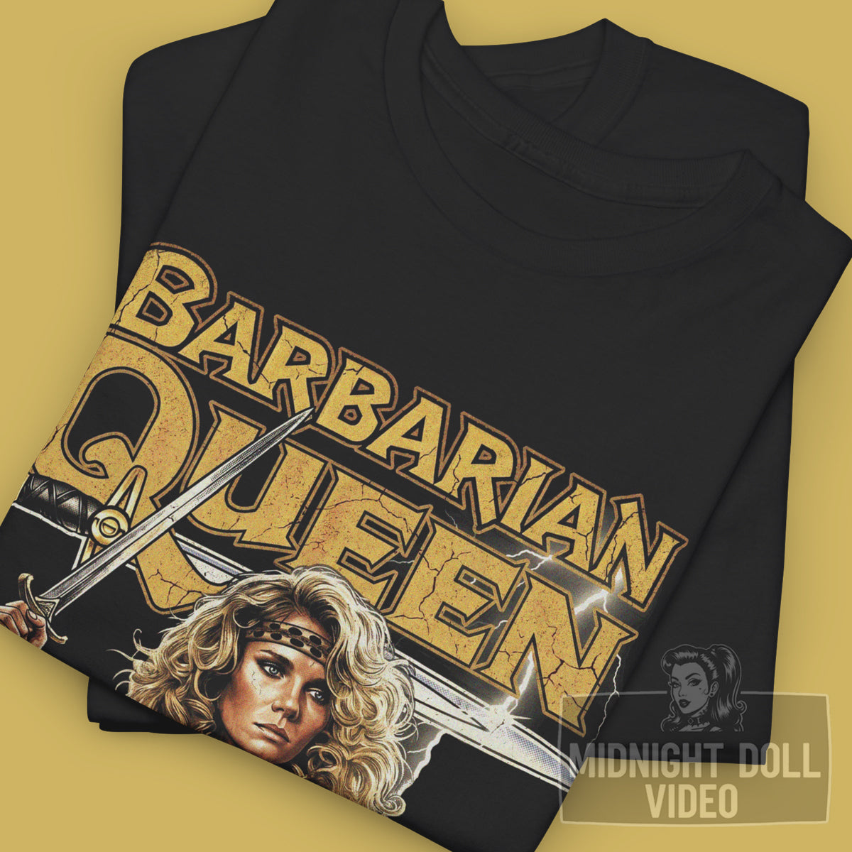 Barbarian Queen (1985) - "Sword & Sorcery" Vintage T-Shirt