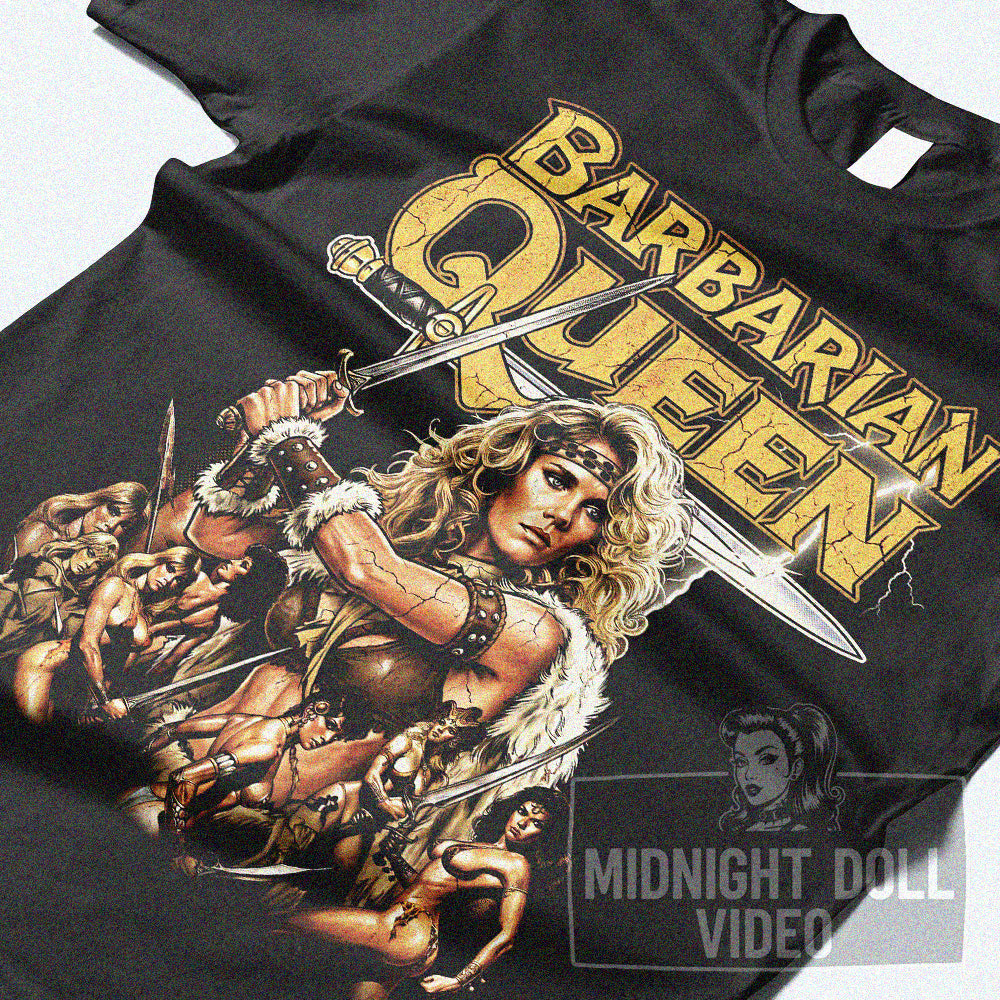 Barbarian Queen (1985) - "Sword & Sorcery" Vintage T-Shirt