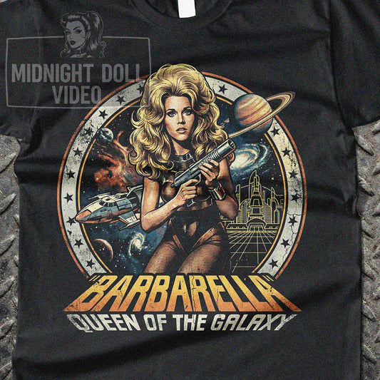 Barbarella (1968) - "Queen of the Galaxy" Vintage T-Shirt