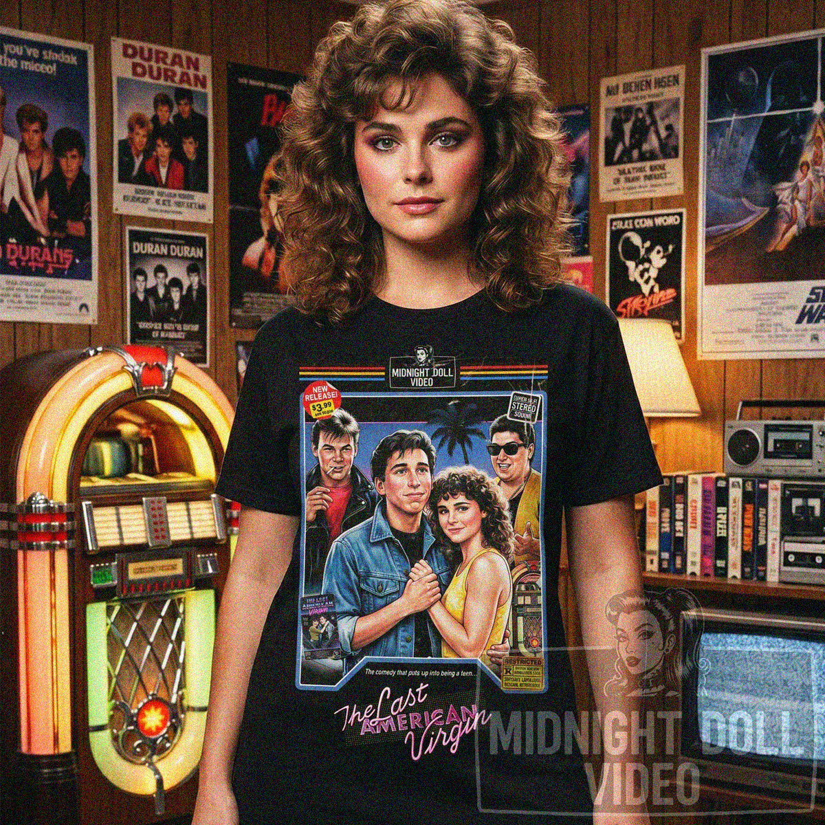 The Last American Virgin (1982) - "Puts Zip Into Being a Teen" VHS Retro Tribute T-Shirt