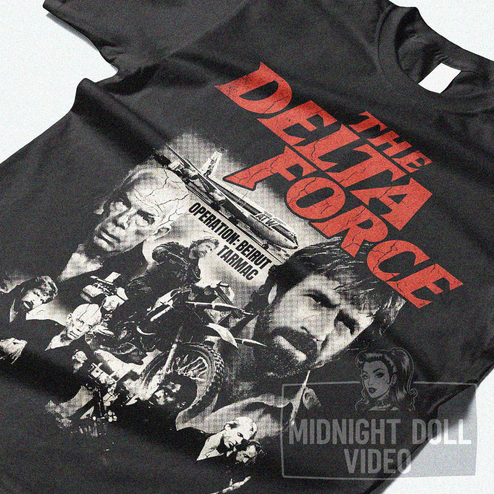 The Delta Force (1986) "Operation Beirut Tarmac" Vintage T-Shirt