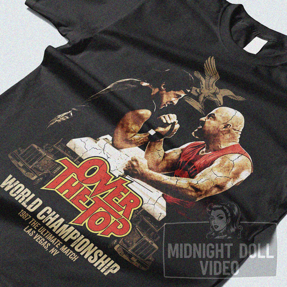 Over the Top (1987) "World Championship" Vintage T-Shirt