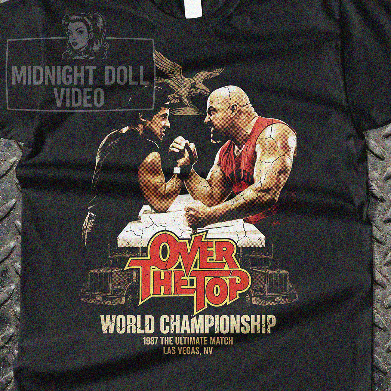 Over the Top (1987) "World Championship" Vintage T-Shirt
