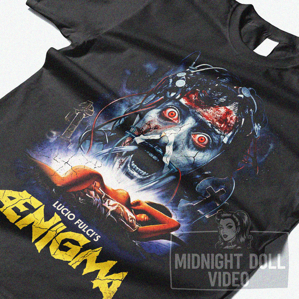 AENIGMA (1987) - "LUCIO FULCI'S" VINTAGE T-SHIRT