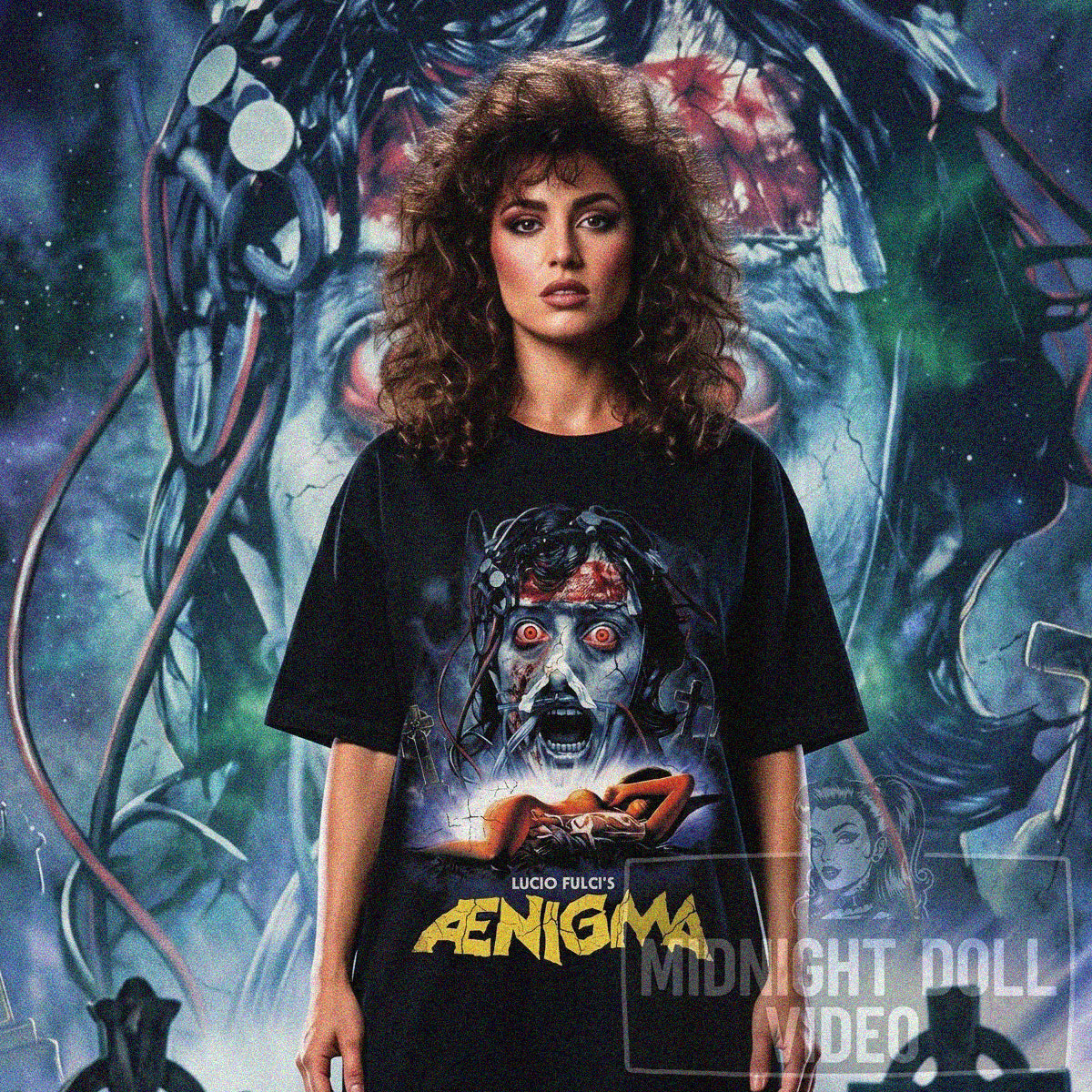 AENIGMA (1987) - "LUCIO FULCI'S" VINTAGE T-SHIRT
