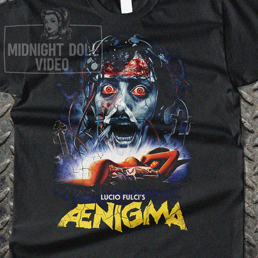 AENIGMA (1987) - "LUCIO FULCI'S" VINTAGE T-SHIRT